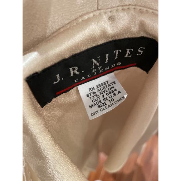 jr nites by caliendo, ivory dress set, size 10 - Picture 4 of 6